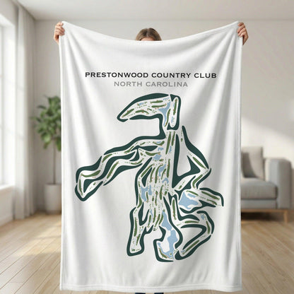 Prestonwood Country Club, North Carolina - Printed Golf Courses