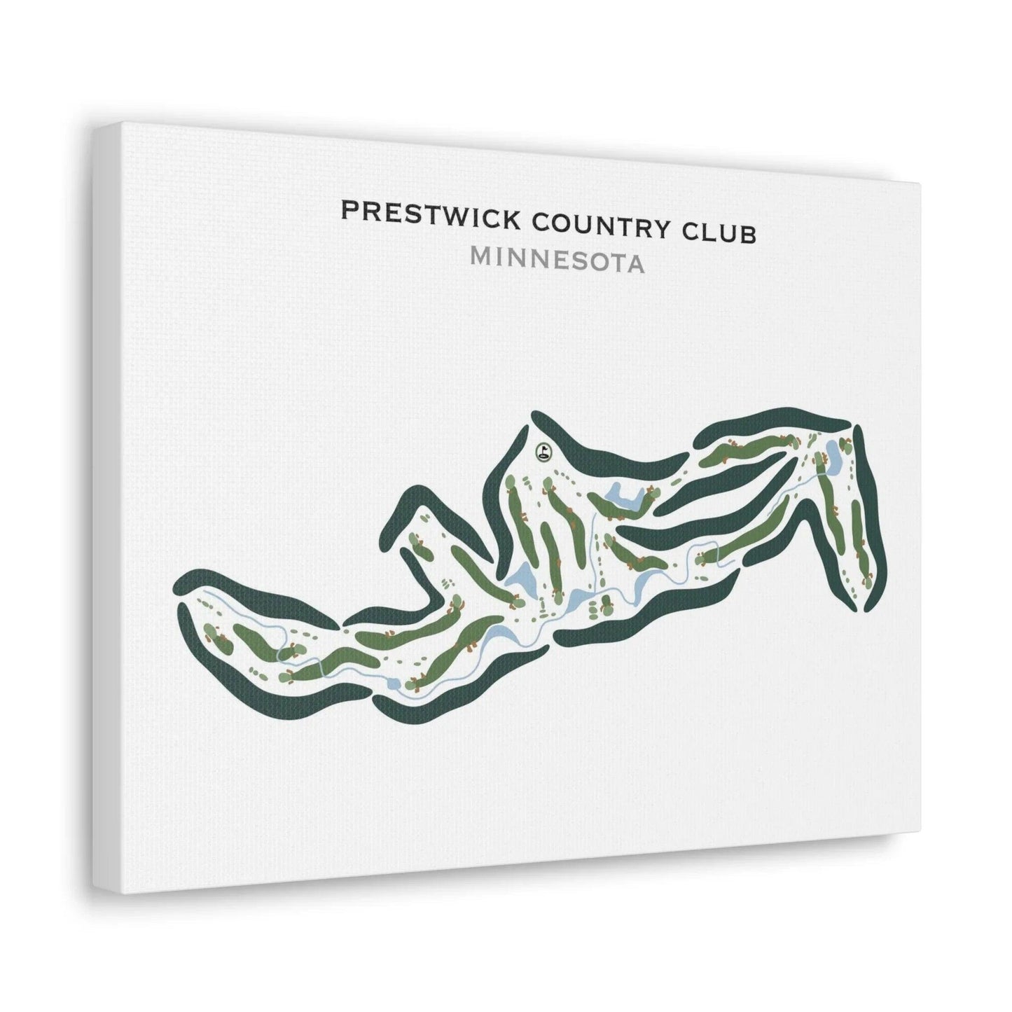 Prestwick Country Club, Minnesota - Printed Golf Courses