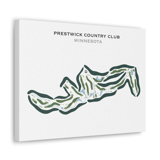 Prestwick Country Club, Minnesota - Printed Golf Courses