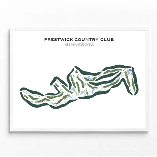 Prestwick Country Club, Minnesota - Printed Golf Courses