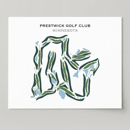 Prestwick Golf Club, Minnesota - Printed Golf Courses