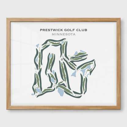 Prestwick Golf Club, Minnesota - Printed Golf Courses