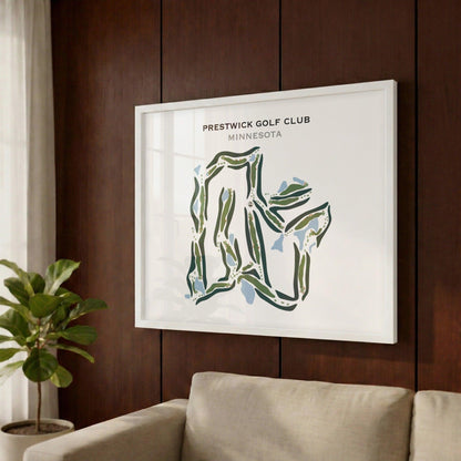 Prestwick Golf Club, Minnesota - Printed Golf Courses