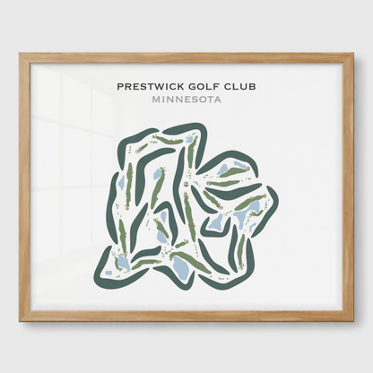 Prestwick Golf Club, Minnesota - Printed Golf Courses