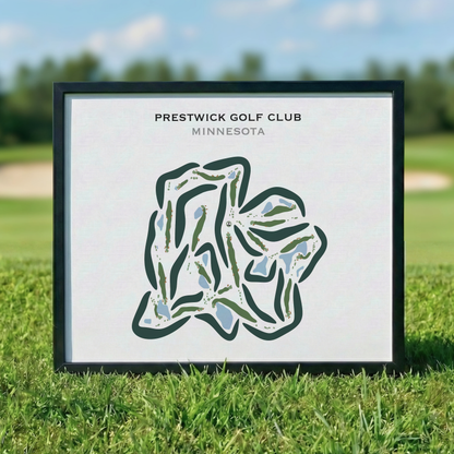 Prestwick Golf Club, Minnesota - Printed Golf Courses