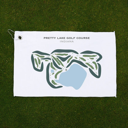 Pretty Lake Golf Course, Indiana - Printed Golf Courses