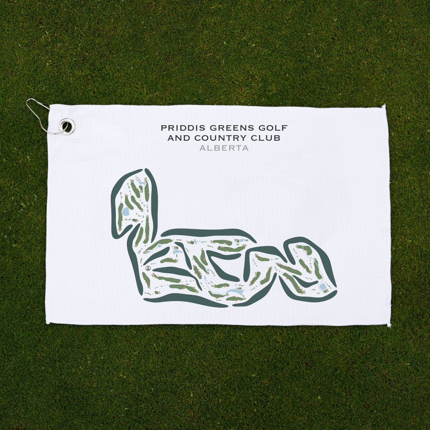 Priddis Greens Golf and Country Club, Alberta, Canada - Printed Golf Courses