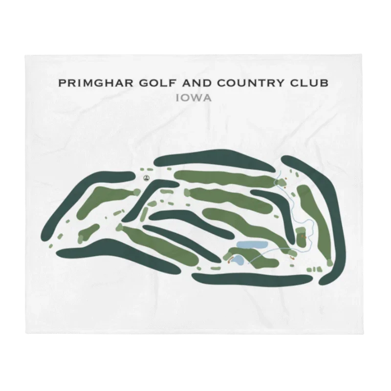 Primghar Golf and Country Club, Iowa - Printed Golf Courses