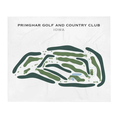 Primghar Golf and Country Club, Iowa - Printed Golf Courses