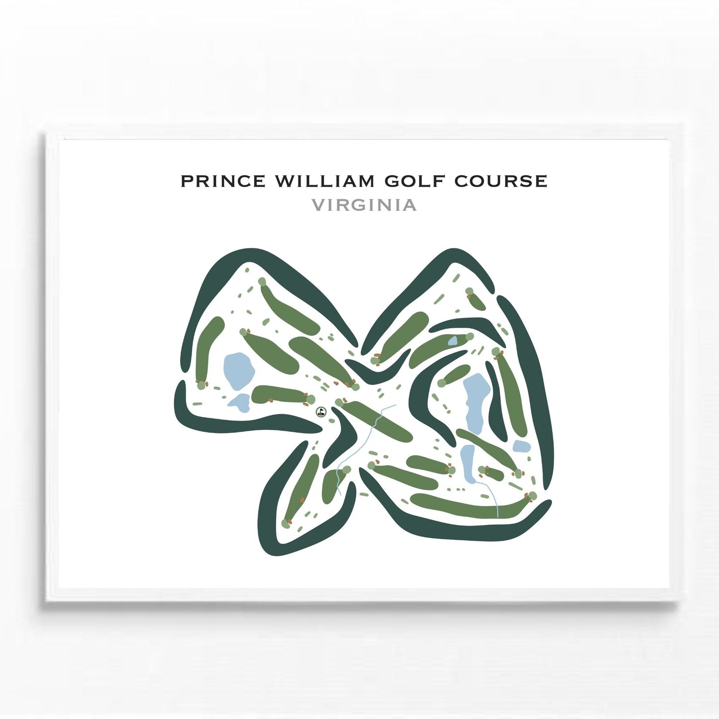 Prince William Golf Course, Virginia - Printed Golf Courses