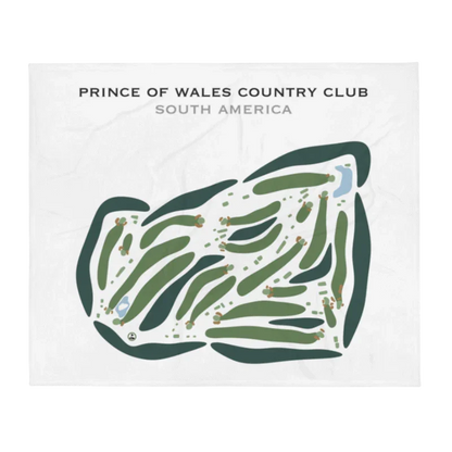 Prince of Wales Country Club, South America - Printed Golf Courses