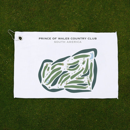 Prince of Wales Country Club, South America - Printed Golf Courses