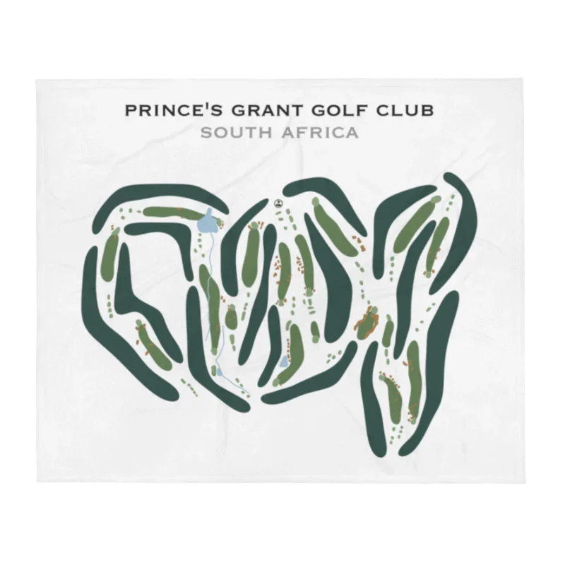 Prince`s Grant Golf Club, South Africa - Printed Golf Courses