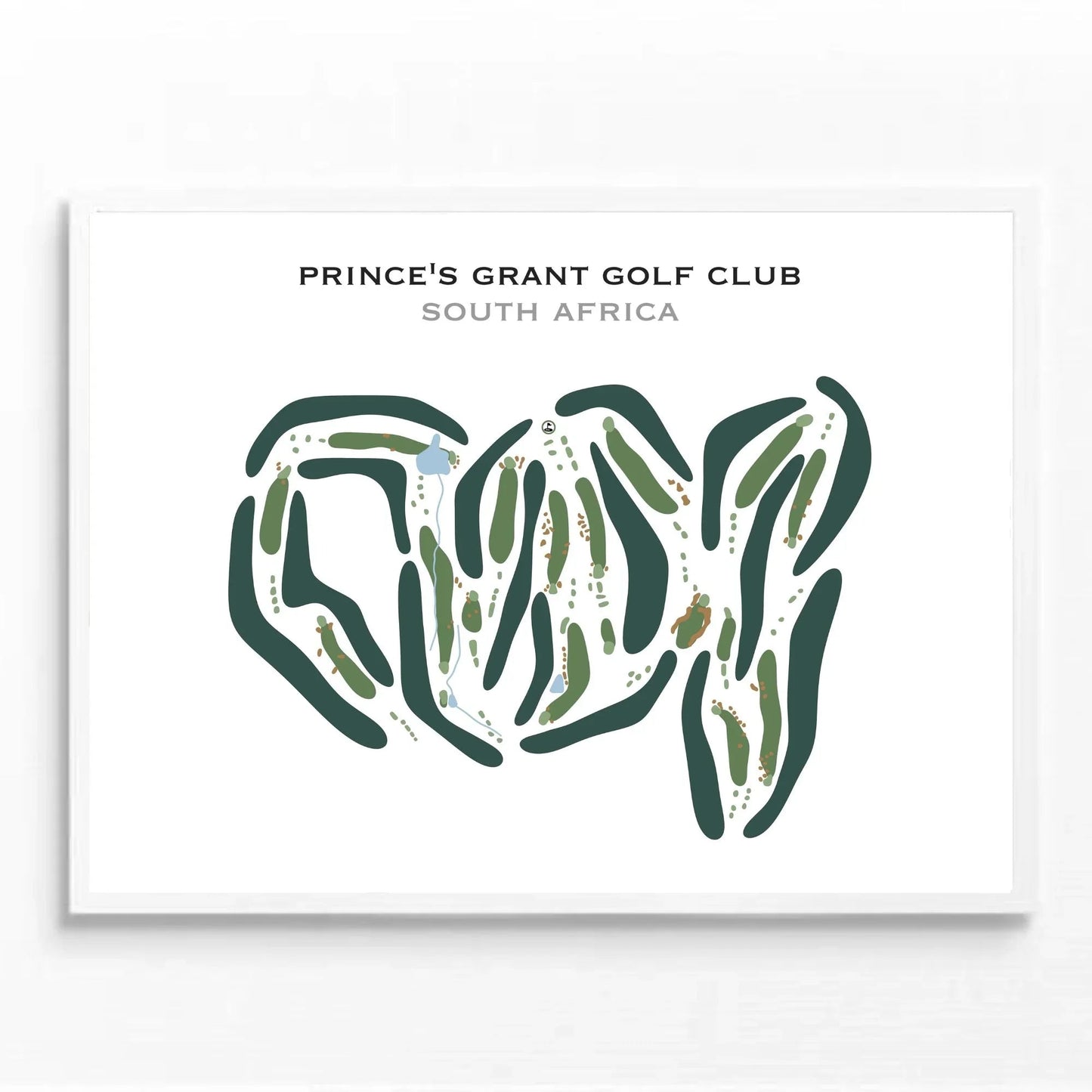 Prince`s Grant Golf Club, South Africa - Printed Golf Courses
