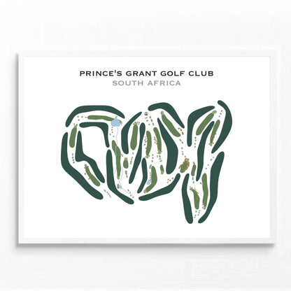 Prince`s Grant Golf Club, South Africa - Printed Golf Courses
