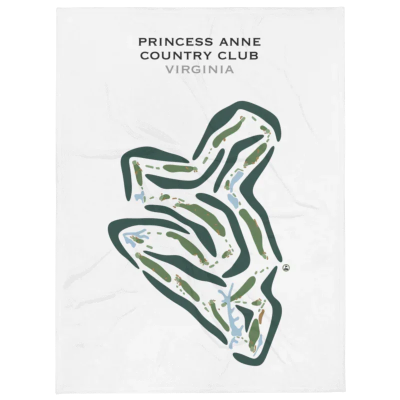 Princess Anne Country Club, Virginia - Printed Golf Courses