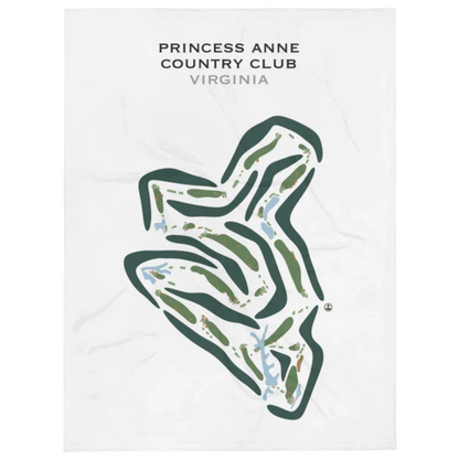 Princess Anne Country Club, Virginia - Printed Golf Courses