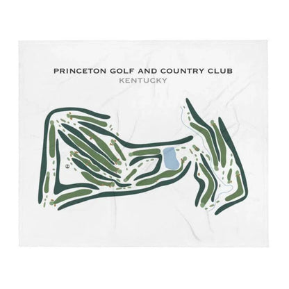 Princeton Golf & Country Club, Kentucky - Printed Golf Courses
