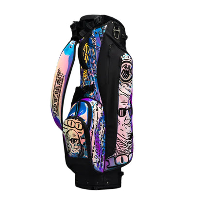 Swag Golf - Pearlescent Franklin Stand Bag - Benjamin Franklin Golf Bag - GOLF LEAGUE