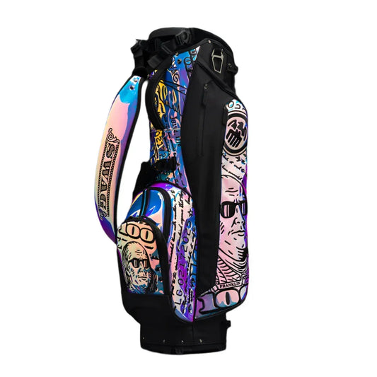 Swag Golf - Pearlescent Franklin Stand Bag - Benjamin Franklin Golf Bag - GOLF LEAGUE