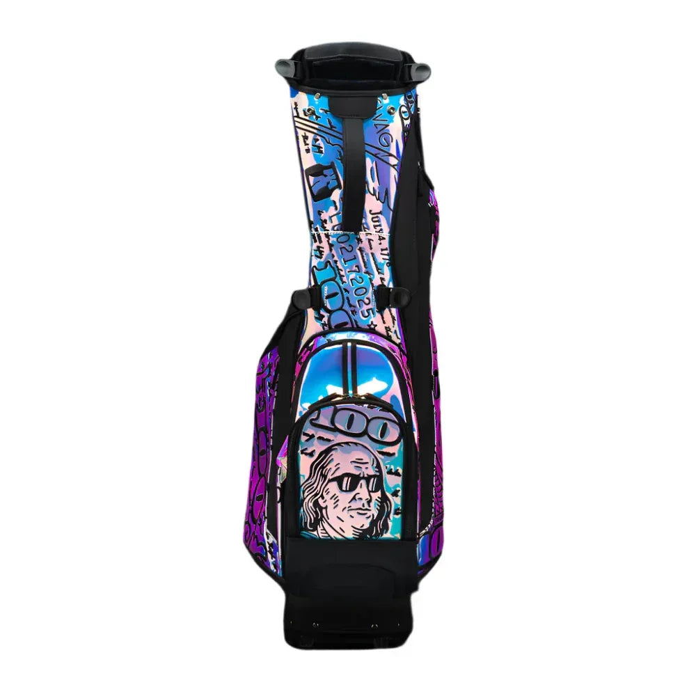 Swag Golf - Pearlescent Franklin Stand Bag - Benjamin Franklin Golf Bag - GOLF LEAGUE