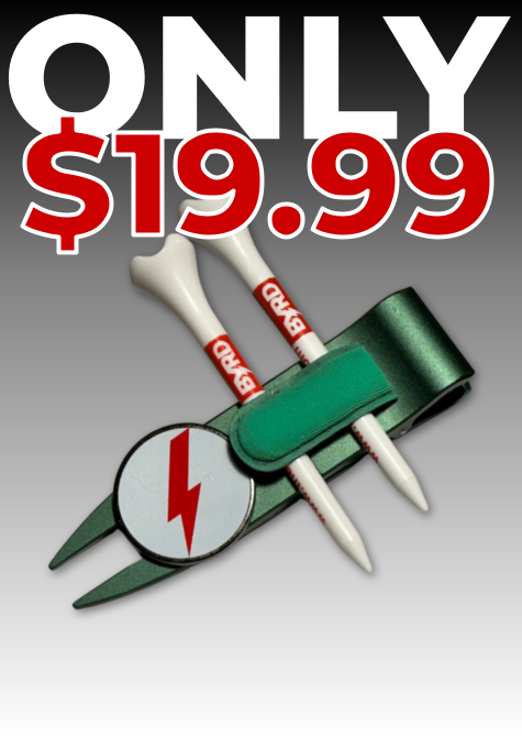 THE BYRD GOLF CADDIE CLYP - Green: Secure Your Gear