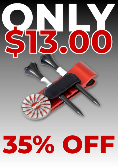 THE BYRD GOLF CLYP - Red Cardinal