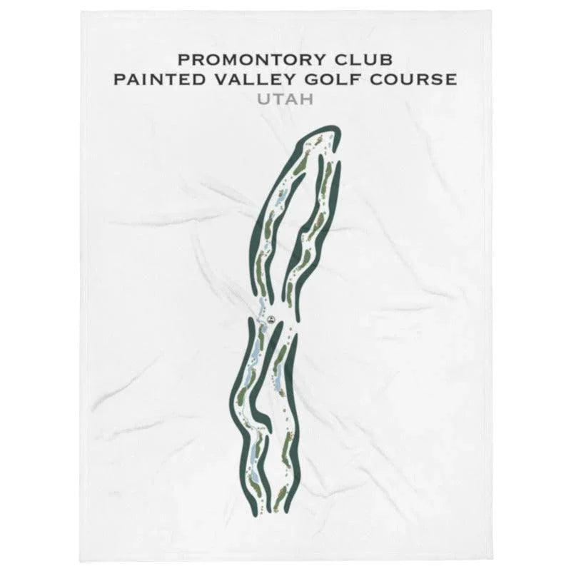 Promontory Club, Painted Valley Golf Course, Utah - Printed Golf Course