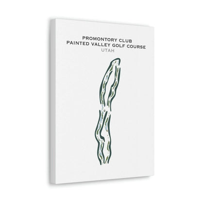Promontory Club, Painted Valley Golf Course, Utah - Printed Golf Course