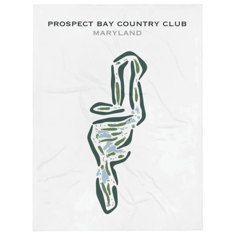Prospect Bay Country Club, Maryland - Printed Golf Courses