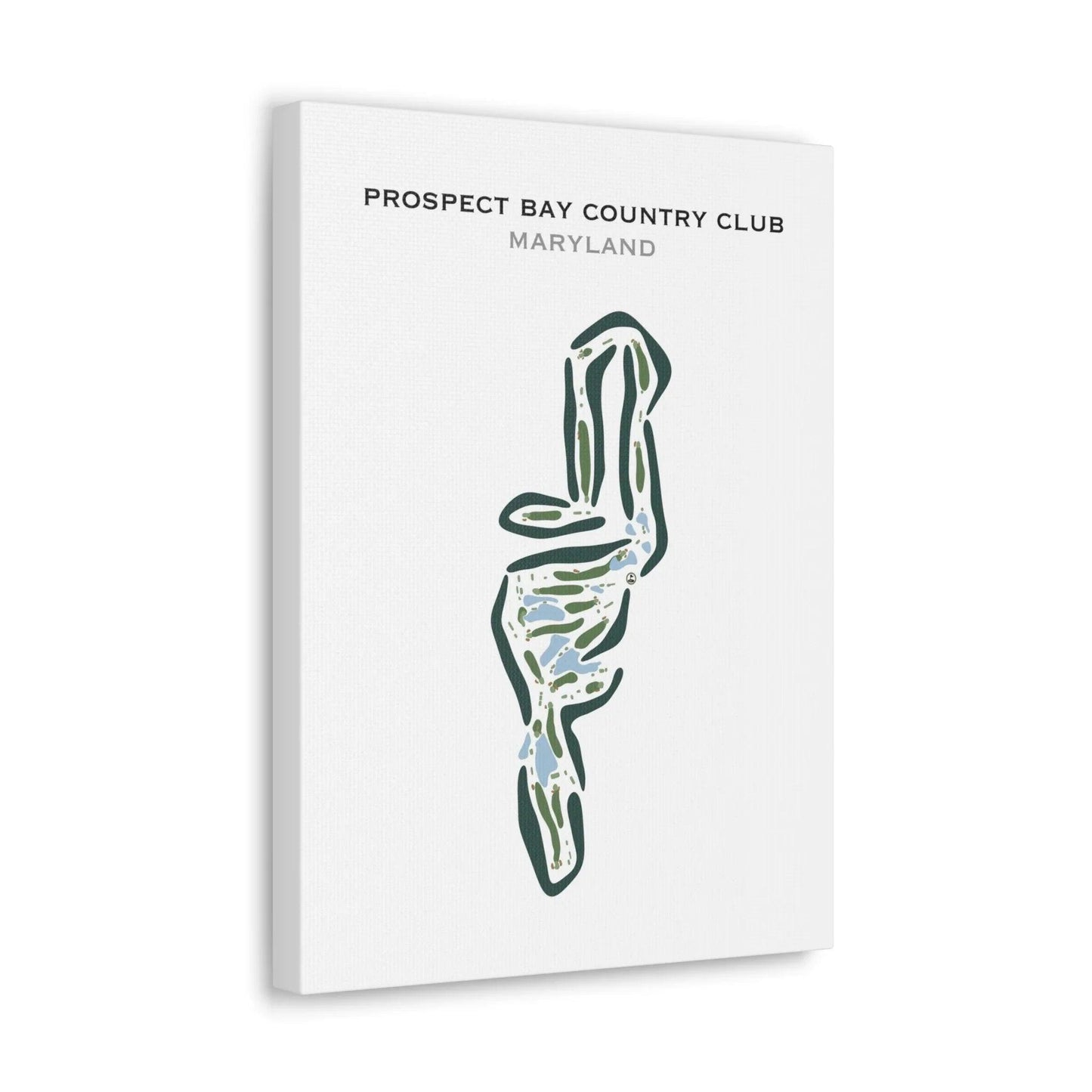 Prospect Bay Country Club, Maryland - Printed Golf Courses