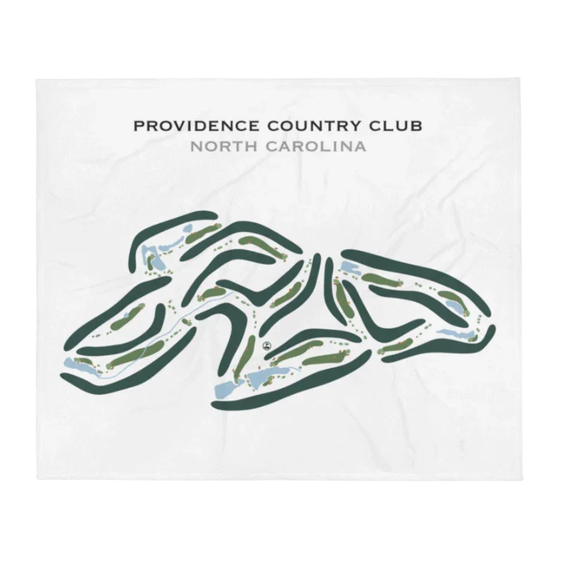 Providence Country Club, North Carolina - Printed Golf Courses