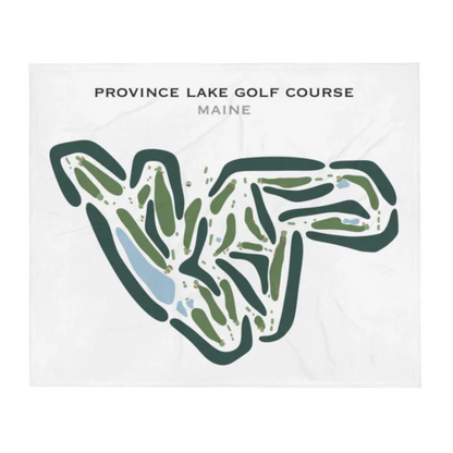 Province Lake Golf Course, Maine - Printed Golf Courses