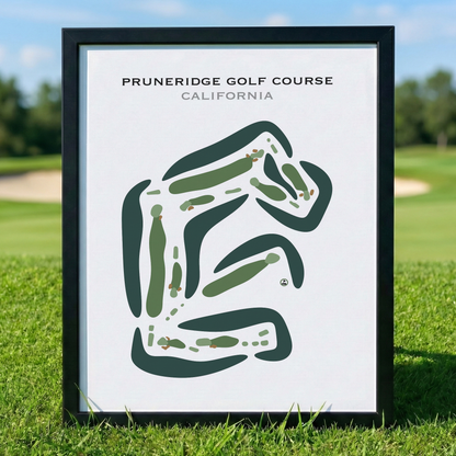 Pruneridge Golf Course, California - Printed Golf Courses