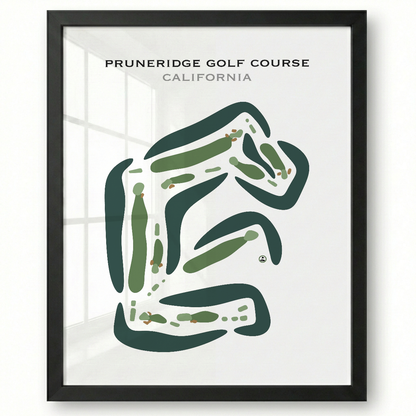 Pruneridge Golf Course, California - Printed Golf Courses