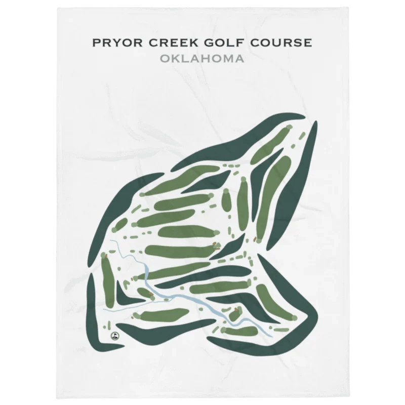 Pryor Creek Golf Course, Oklahoma - Printed Golf Courses