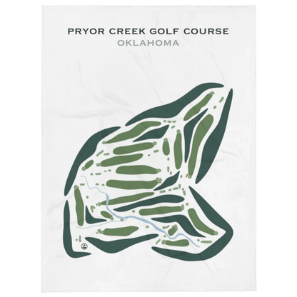 Pryor Creek Golf Course, Oklahoma - Printed Golf Courses