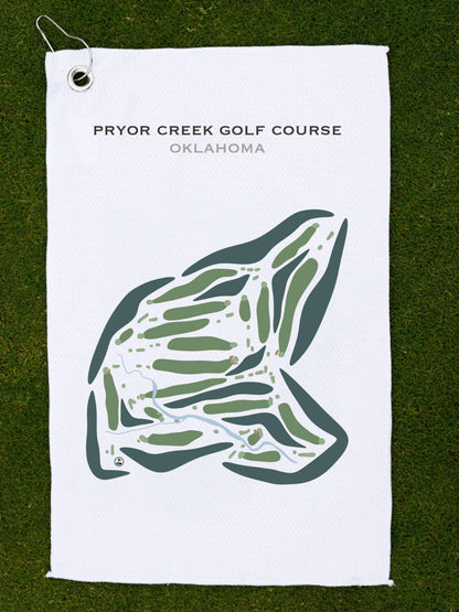 Pryor Creek Golf Course, Oklahoma - Printed Golf Courses