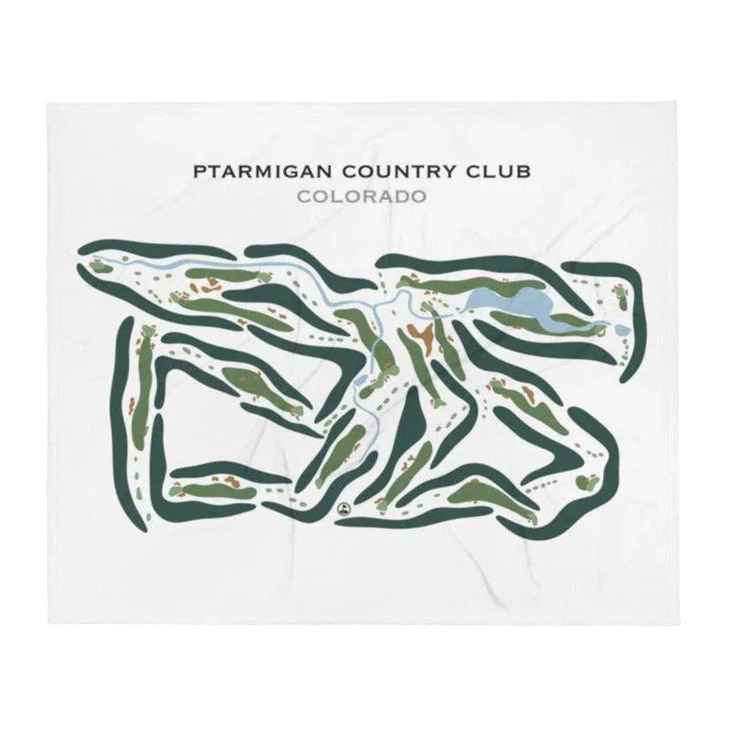 Ptarmigan Golf Course, Colorado - Printed Golf Courses