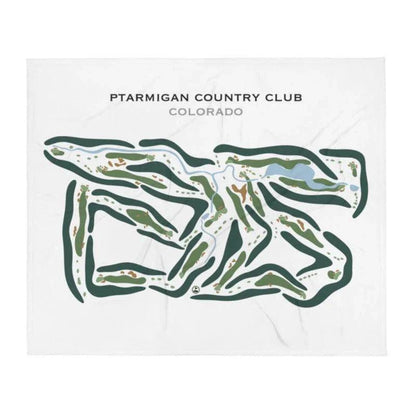 Ptarmigan Golf Course, Colorado - Printed Golf Courses
