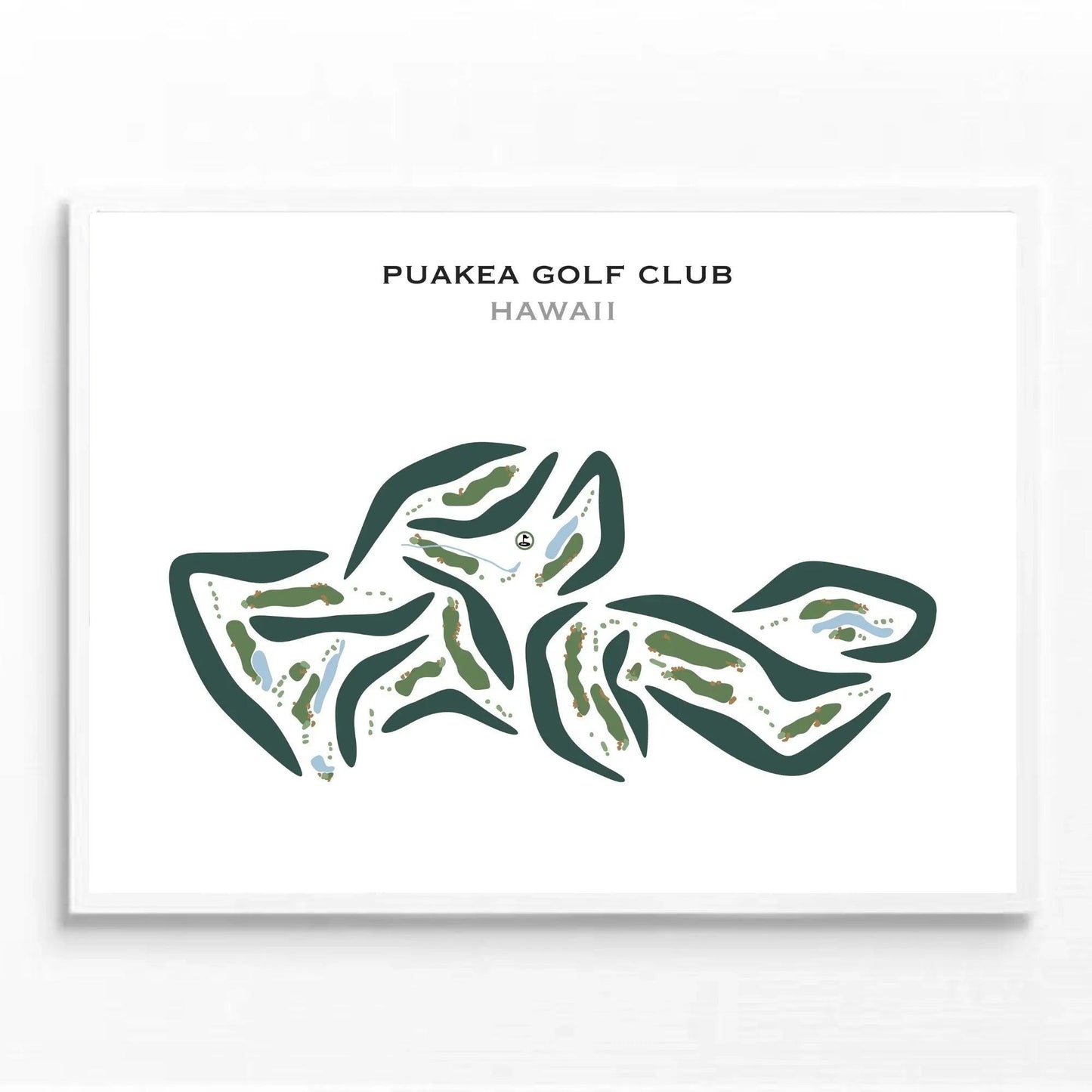 Puakea Golf Club, Hawaii - Printed Golf Courses