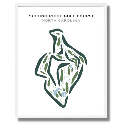 Pudding Ridge Golf Course, North Carolina - Printed Golf Courses