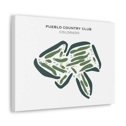 Pueblo Country Club, Colorado - Printed Golf Courses