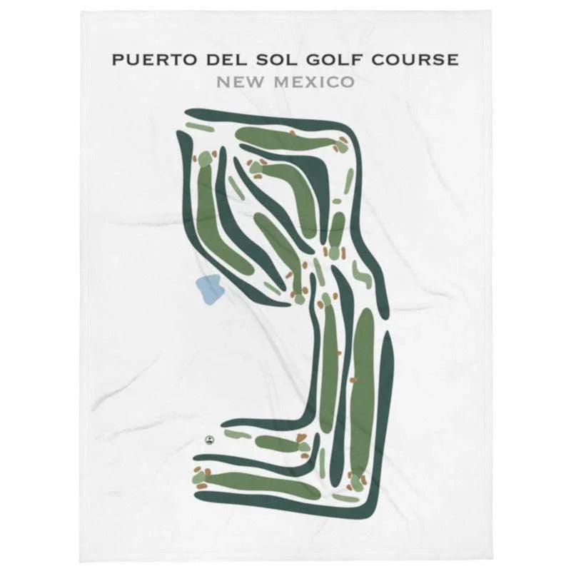 Puerto Del Sol Golf Course, New Mexico - Printed Golf Courses