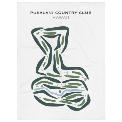 Pukalani Country Club, Hawaii - Printed Golf Courses