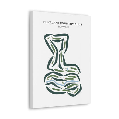 Pukalani Country Club, Hawaii - Printed Golf Courses