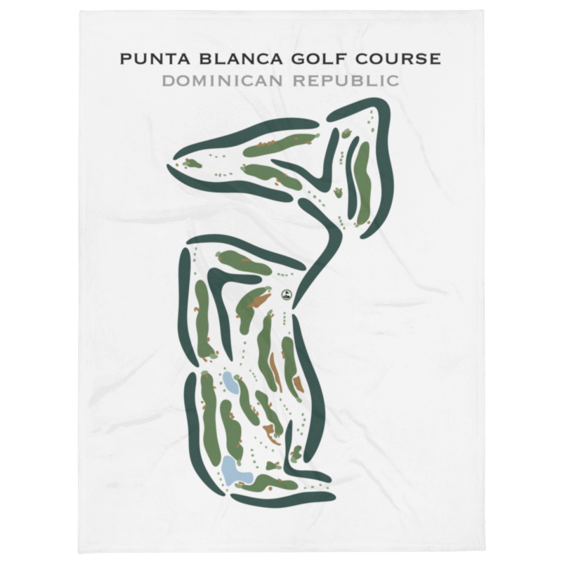Punta Blanca Golf Course, Dominican Republic - Printed Golf Courses