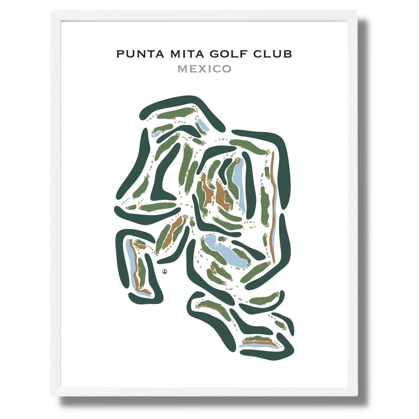 Punta Mita Golf Club, Mexico - Printed Golf Courses