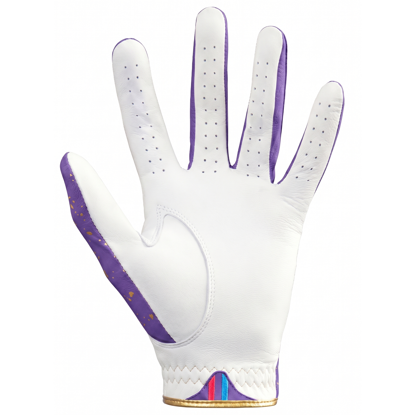 THE 24K GOLF GLOVE - PURPLE/WHITE - 2 PACK