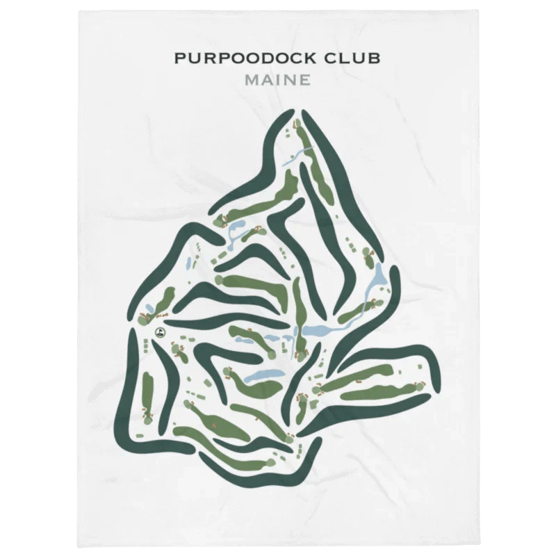 Purpoodock Club, Maine - Printed Golf Courses